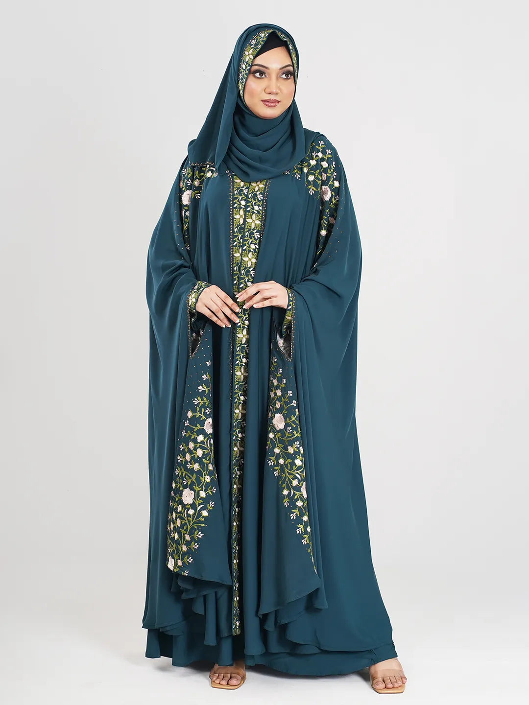 11 Yards Pocket Sleeve Abaya