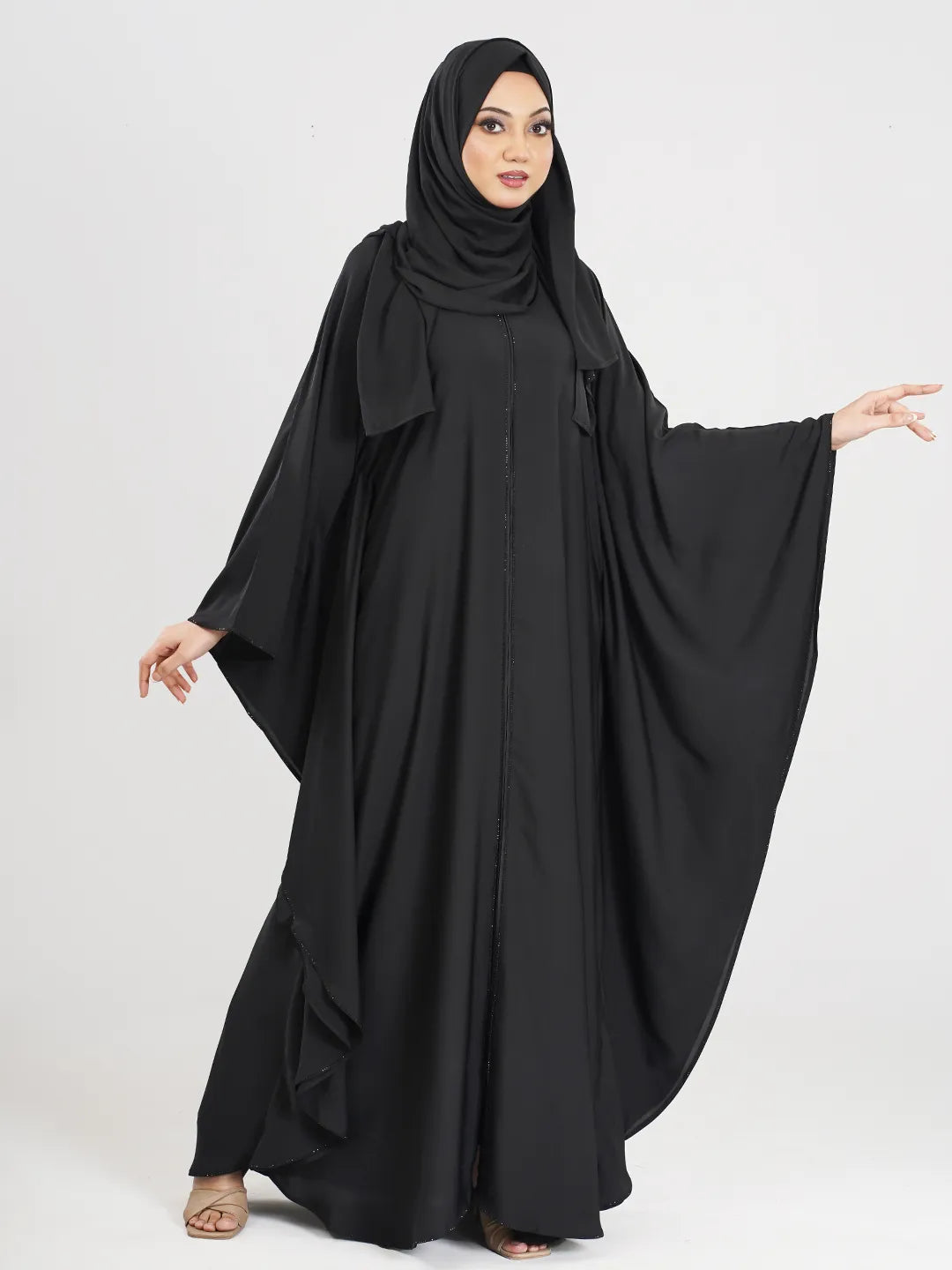 Black Simple Abaya