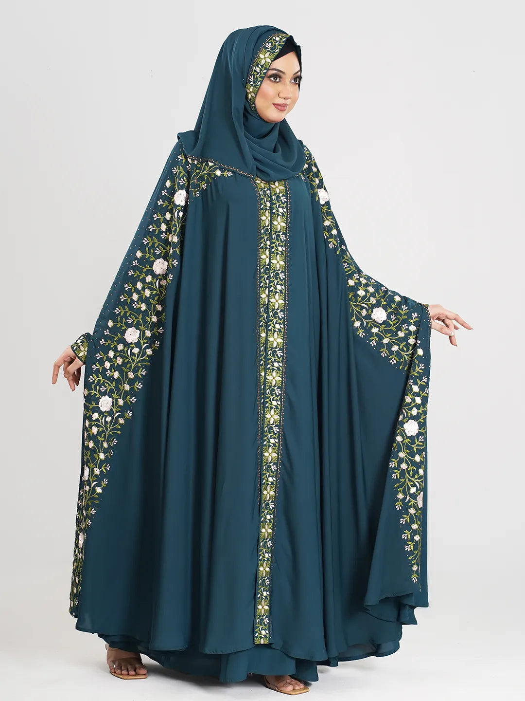 11 Yards Pocket Sleeve Abaya