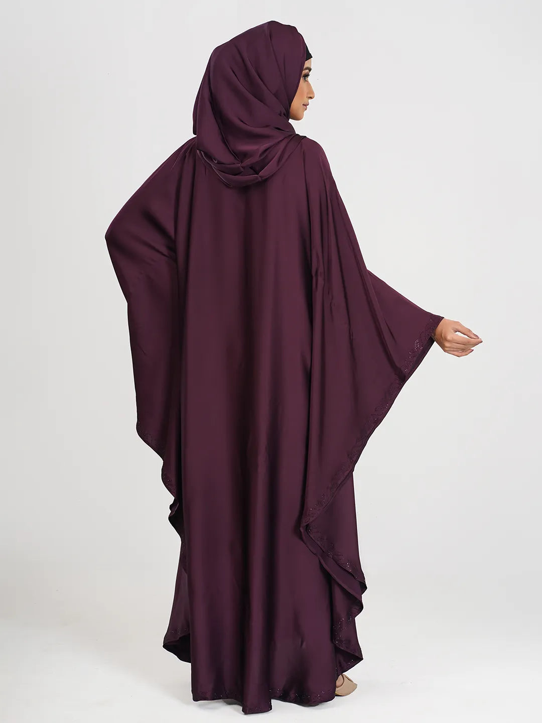 Embroidery Stone Abaya