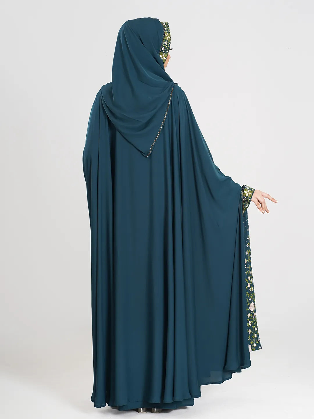 11 Yards Pocket Sleeve Abaya