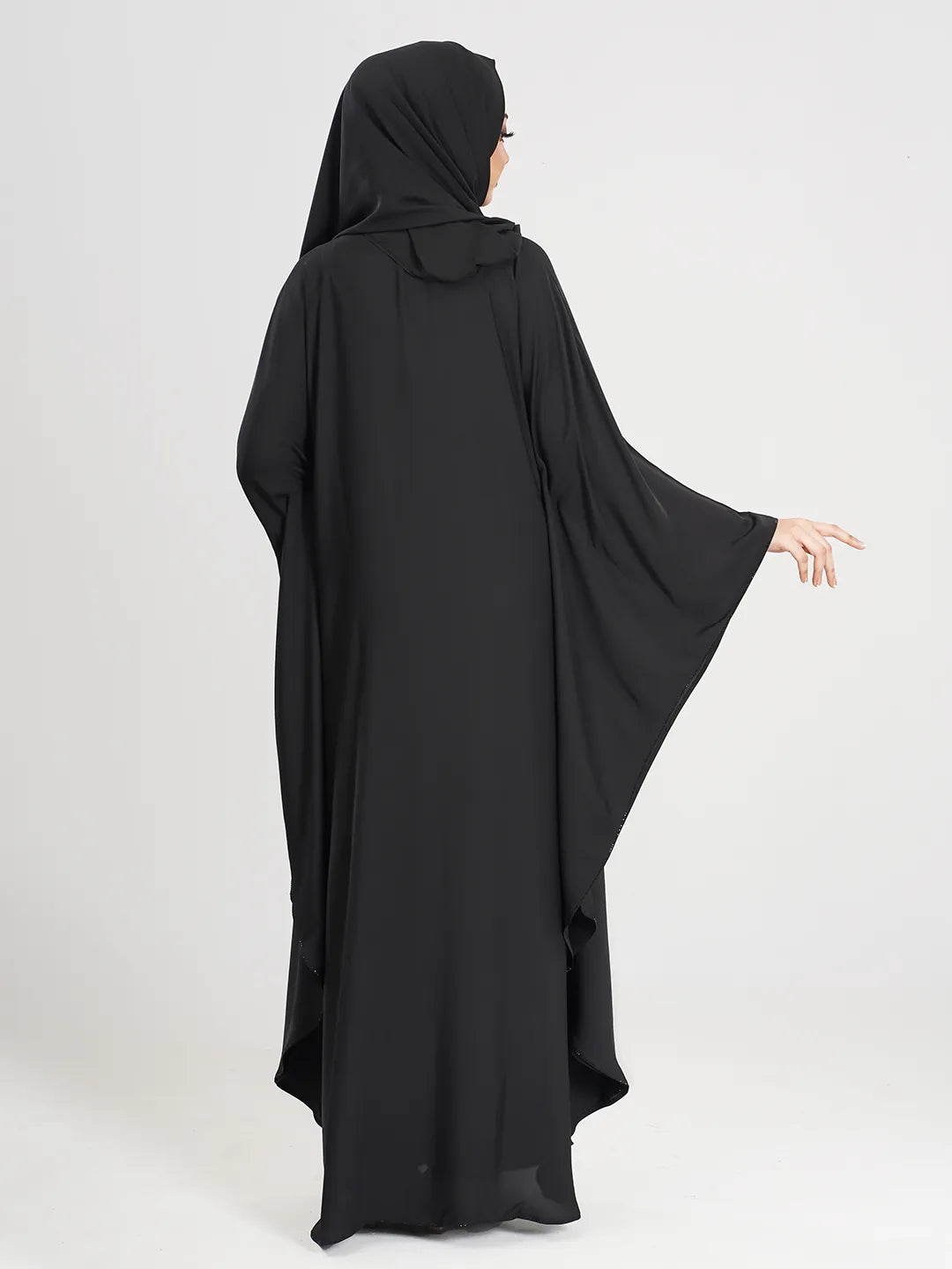 Black Simple Abaya