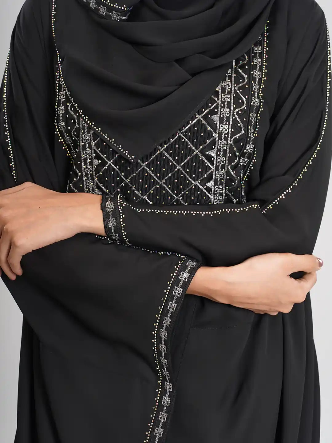 Embroidery Abaya