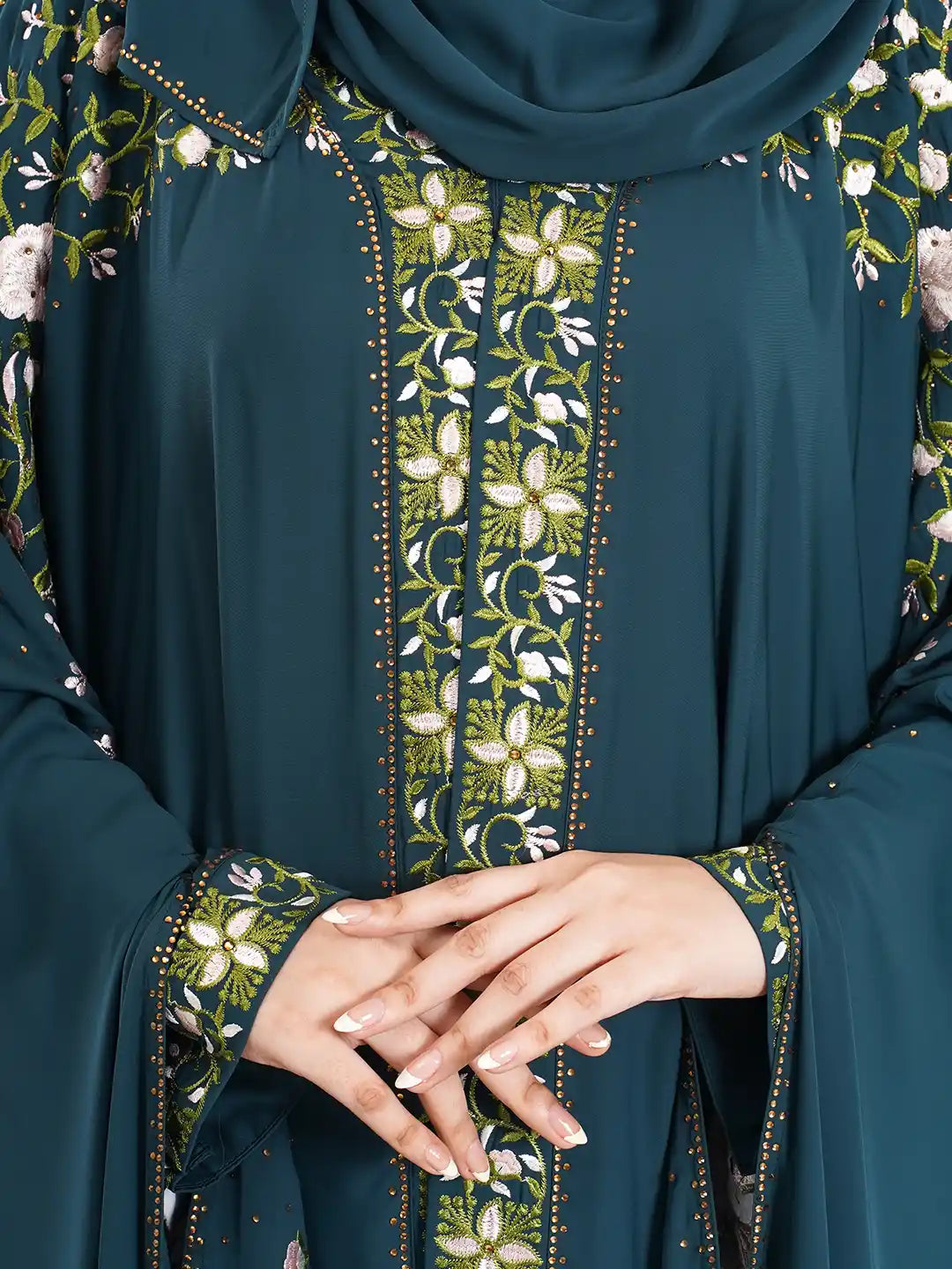 11 Yards Pocket Sleeve Abaya