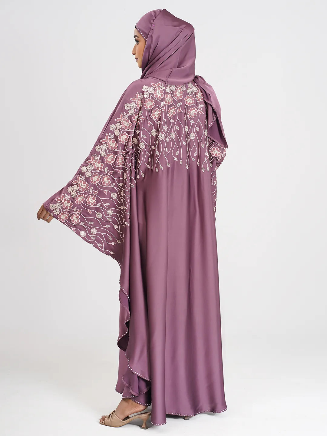 Moshuri Color Embroidery Abaya